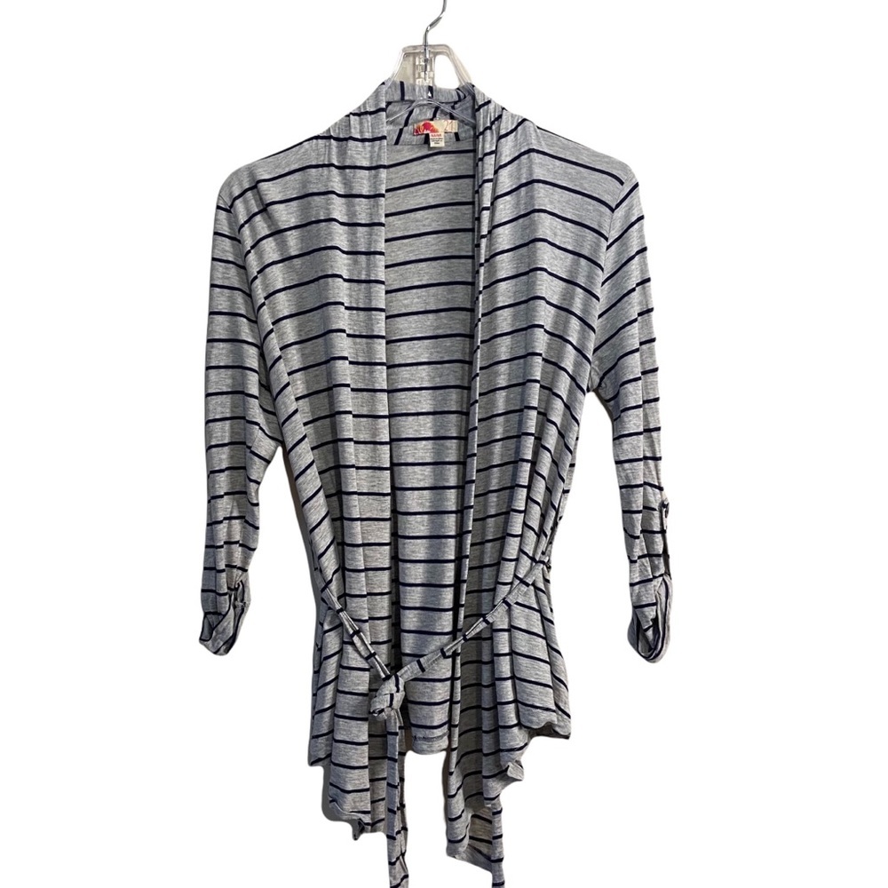 Forever 21 Women’s Open Front Lightweight Grey Coverup Medium